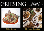 Griesing Law LLC exhibit of Mike Geno Art